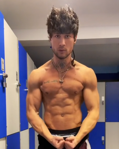 Woman after HIIT class